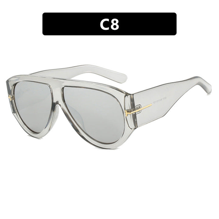 Women Designer Sunglasses in Elegant Retro Design with Wide Frame Kalsten