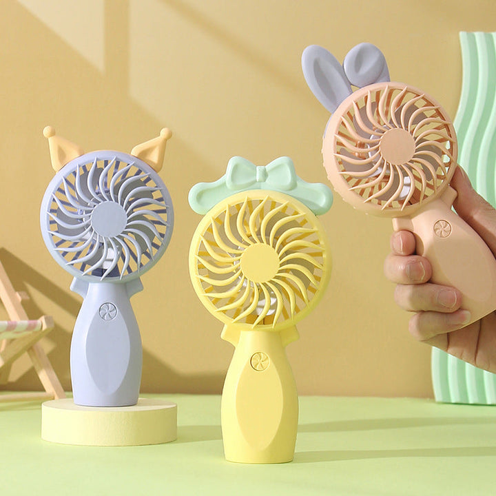 Unisex Cute Floral Design Desk Fan Kalsten