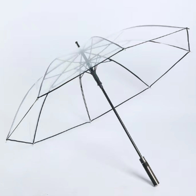 Ladies Transparent Umbrella with Ergonomic Handle Kalsten