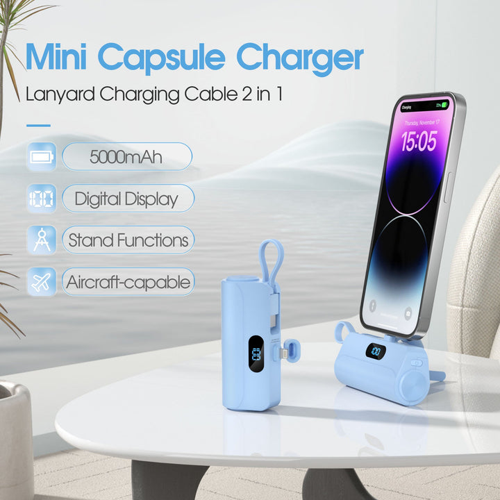 Portable power bank with integrated speaker Kalsten