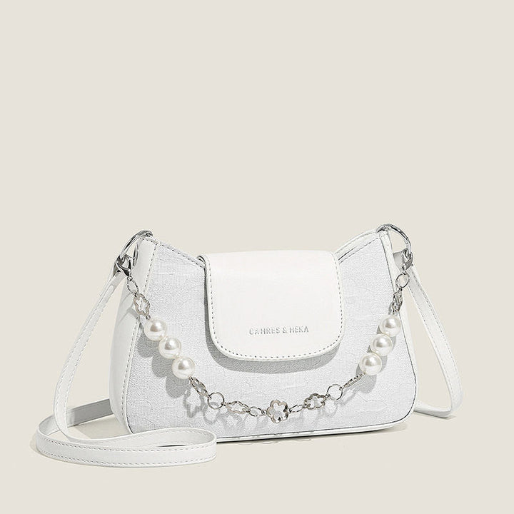 Chic Pearled Chain Crossbody Bag Kalsten