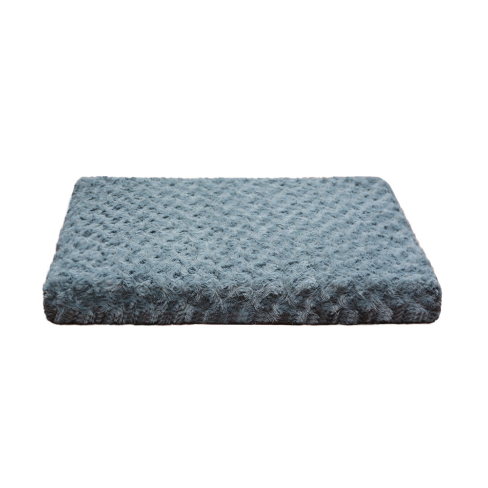Extra-Soft Plush Pet Sleeping Mat Dog Bed