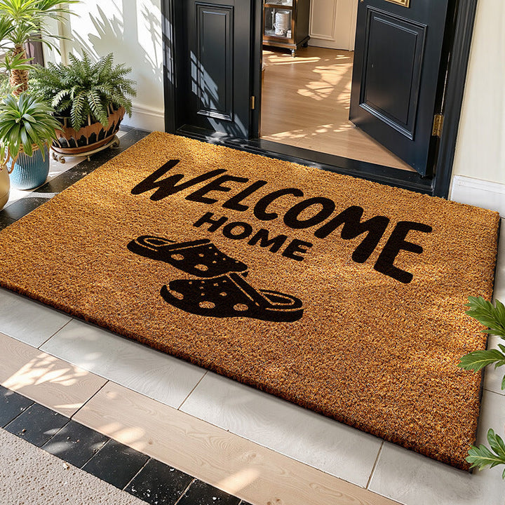 Leaf Pattern Entrance Mat Kalsten
