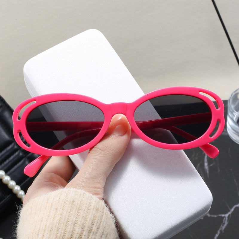 Women's fashionable sunglasses with oval frame and unique design Kalsten