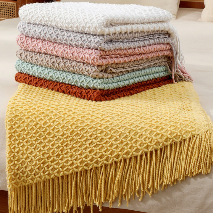 Women elegant structured blanket Kalsten