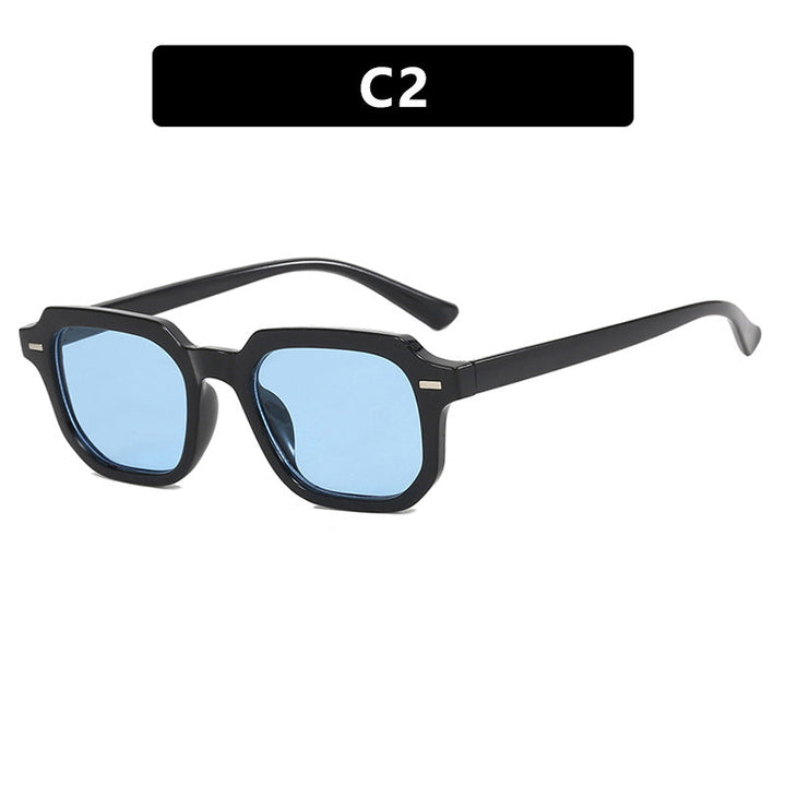 Women's square sunglasses with stylish frame structure and UV protection Kalsten