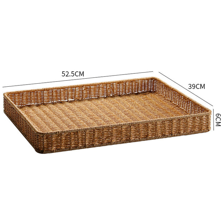 Handwoven Decorative Storage Tray Kalsten