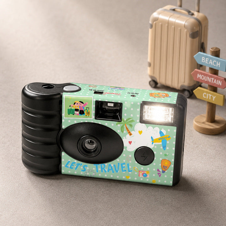Travel-Themed Disposable Film Camera Kalsten