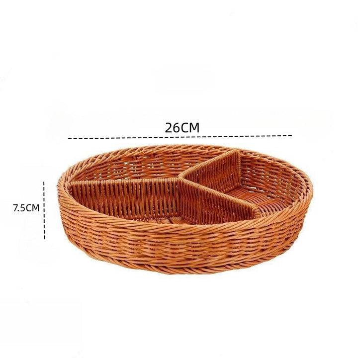 Ladies Elegant Tiered Basket with Dividers Kalsten