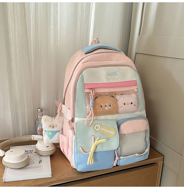 Cute Animal-Themed Lightweight School Backpack