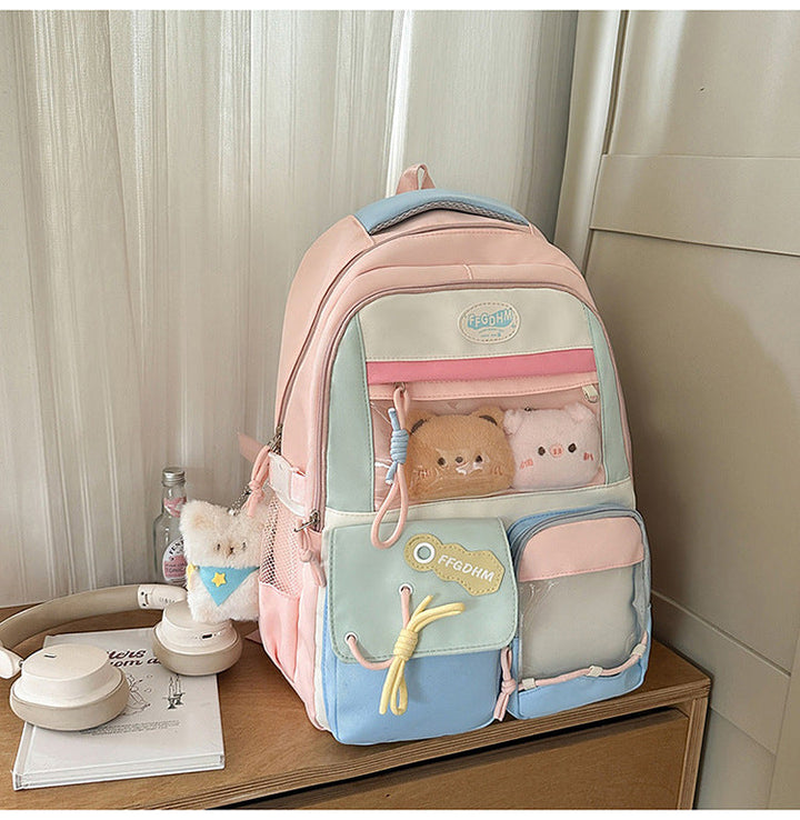 Cute Animal-Themed Lightweight School Backpack