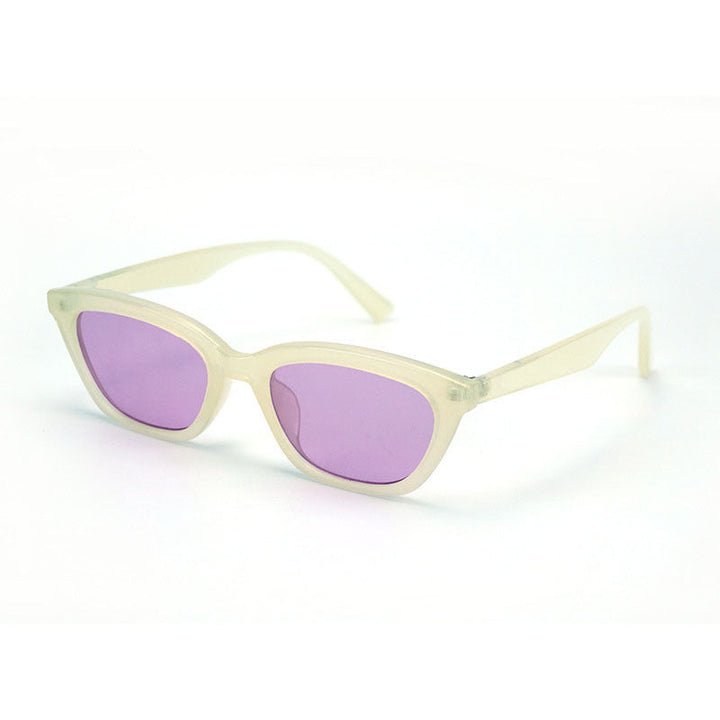 Women's Fashion Cat-Eye Sunglasses with Elegant Transparent Frame Kalsten