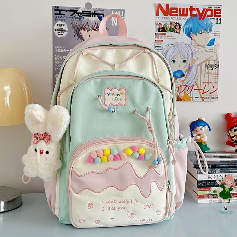 Fun Whimsical Plush School Backpack