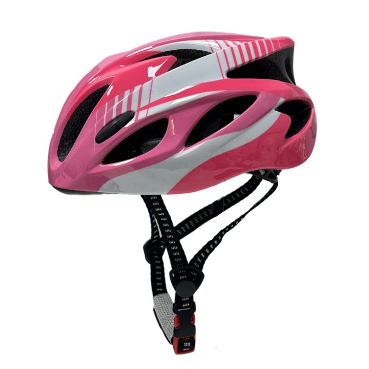 streamlined high-ventilation cycling helmet with micro-adjust retention and impact-absorbing liner Kalsten