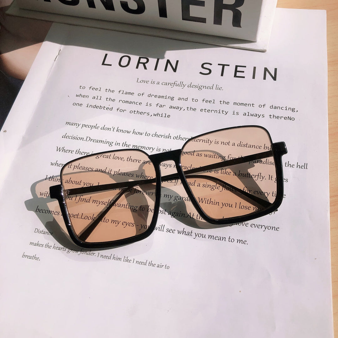 Oversized Geometric Frame Sunglasses Kalsten