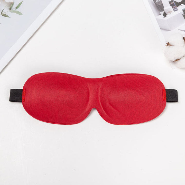 Unisex nan light-blocking travel mask with thermoformable nylon cover and wide comfort band Kalsten