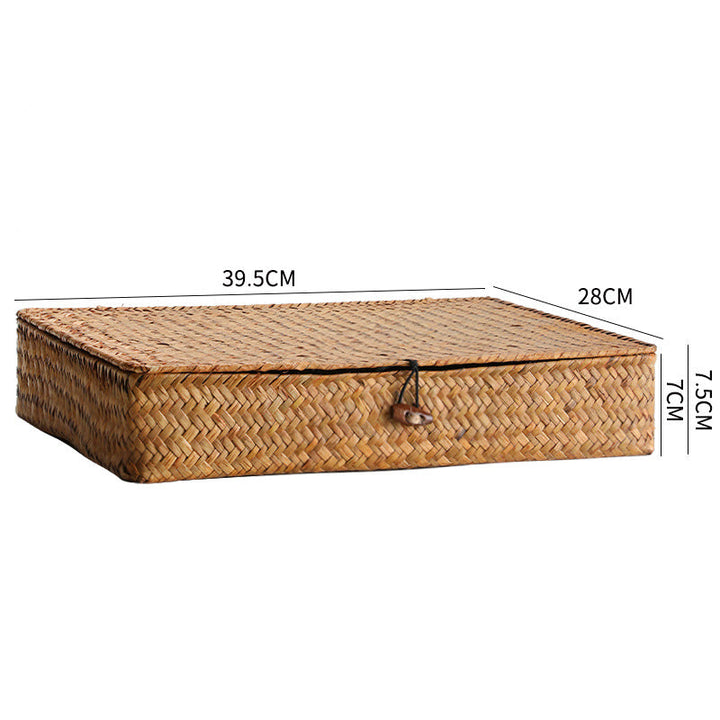 Unisex Handwoven Storage Box with Lid Kalsten