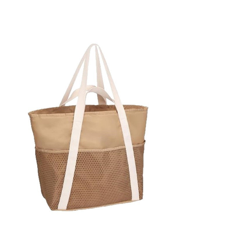 Stylish beach bag with ventilation net Kalsten
