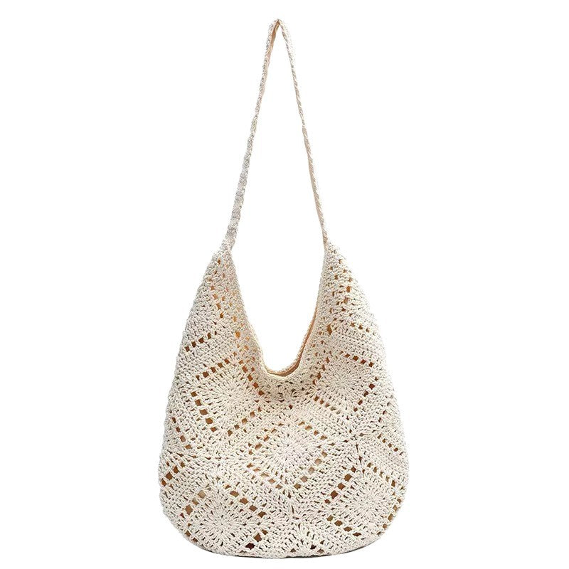 Hand-knotted shoulder bag Kalsten