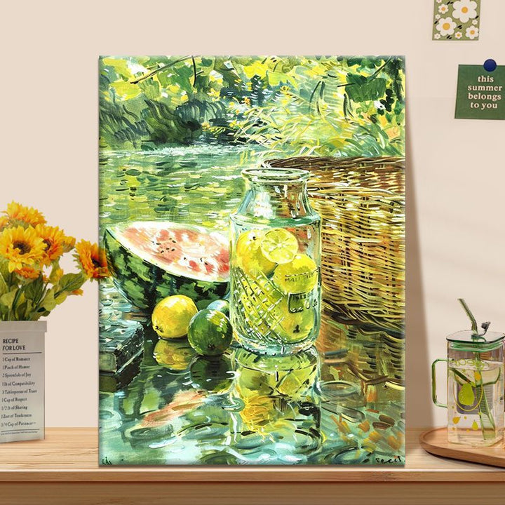 Nature-Inspired Still Life Canvas Art Kalsten
