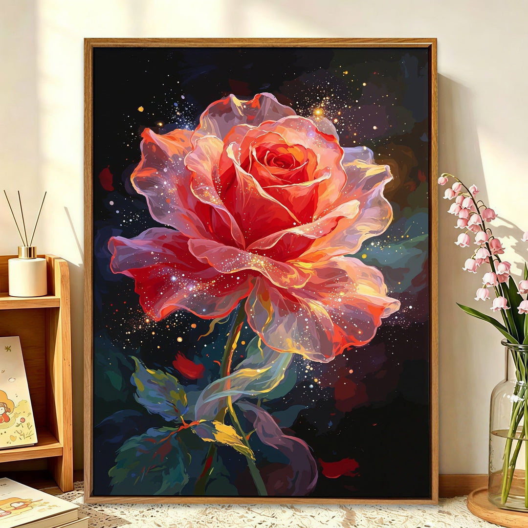 Floral Galaxy Canvas Art Kalsten