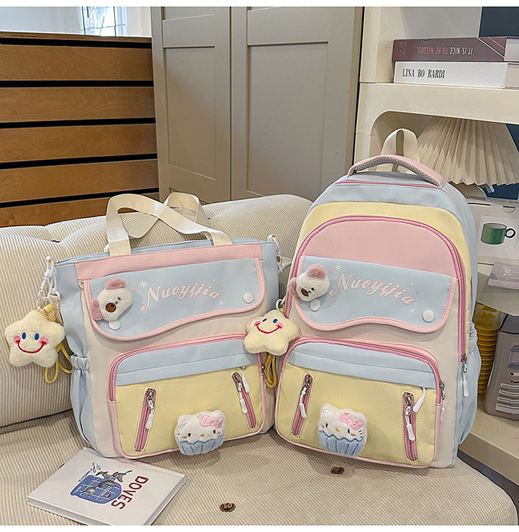 Multi-Pocket Casual School Backpack