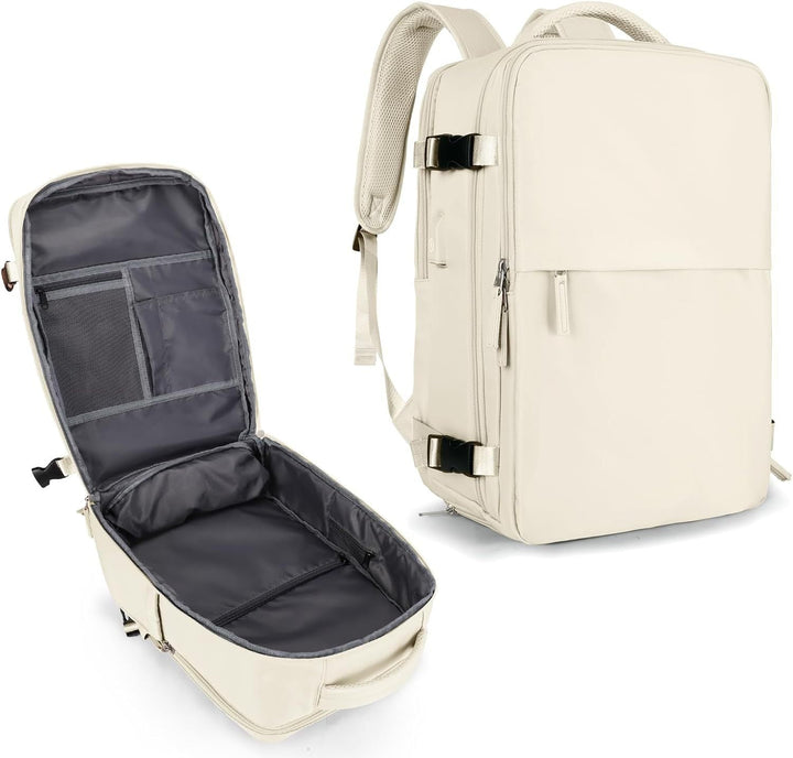 Unisex Multifunctional Travel Suitcase Backpack with Separate Shoe Compartment Kalsten