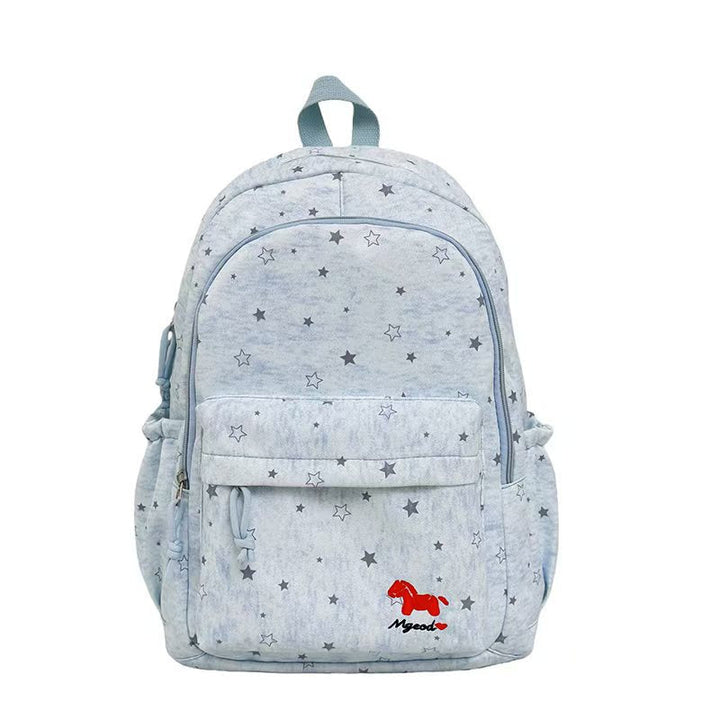 Star-Patterned Casual Backpack Kalsten