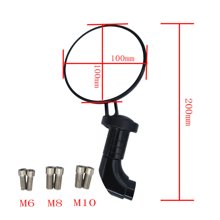 Sporty motorcycle mirrors Kalsten