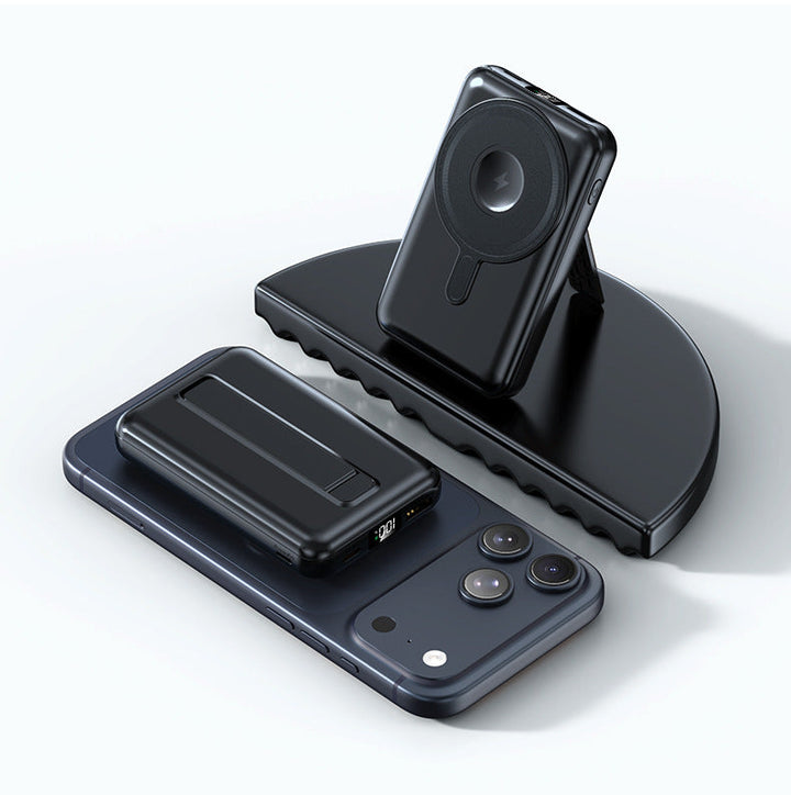 Compact Magnetic Power Bank with Stand Function Kalsten