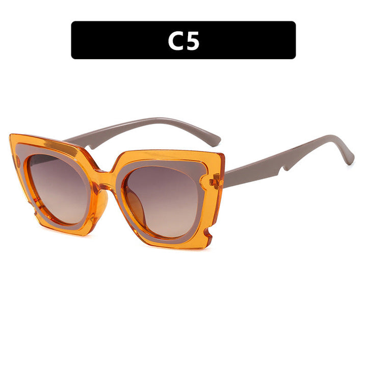 Women's oversized sunglasses with extravagant frame and UV protection Kalsten