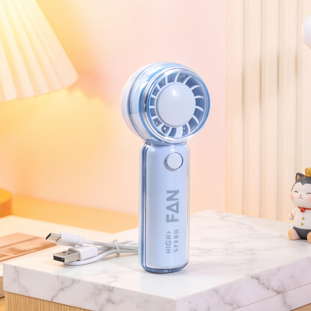 Ladies Portable Hand Fan with Cute Animal Design Kalsten
