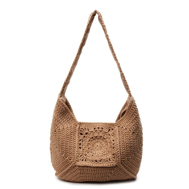 Handcrafted Macrame Tote Bag with Unique Pattern Kalsten