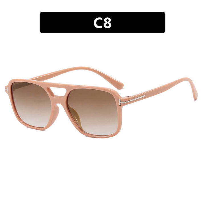 Ladies elegant geometric sunglasses with stylish frame Kalsten