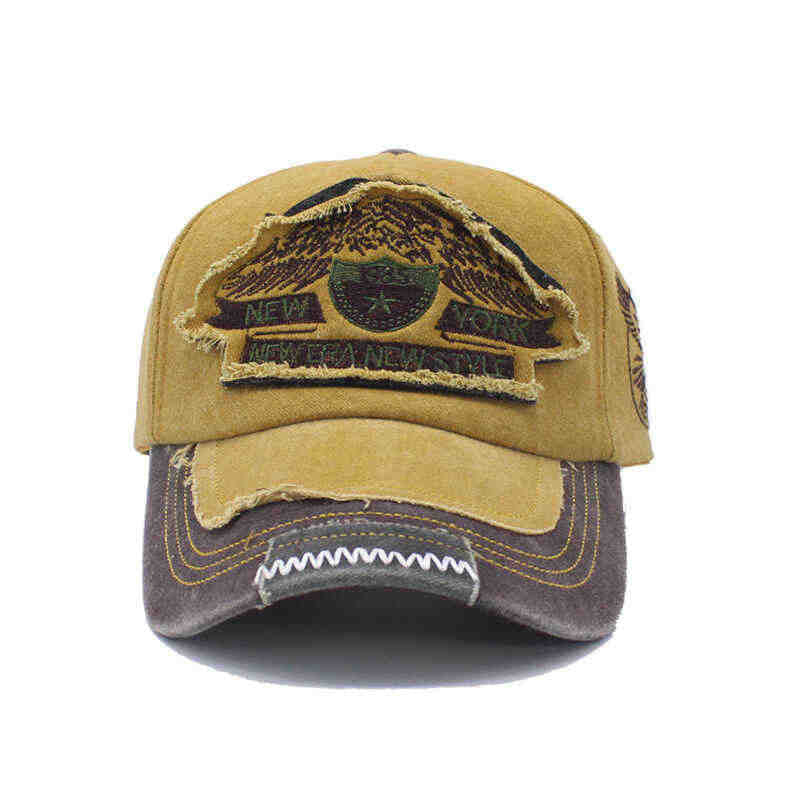 Men's Distressed Denim Cap Kalsten