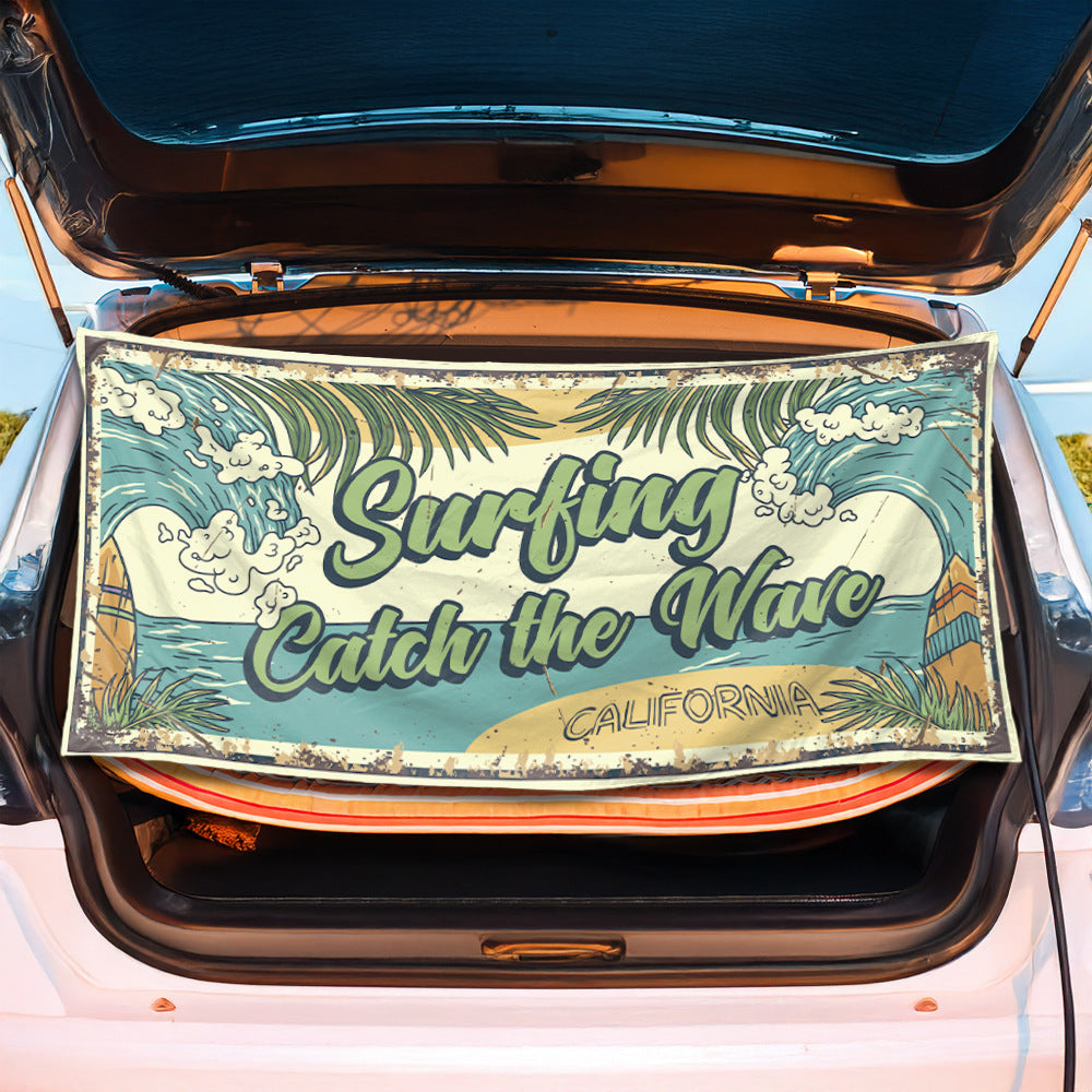 Trunk mat in creative flamingo design Kalsten