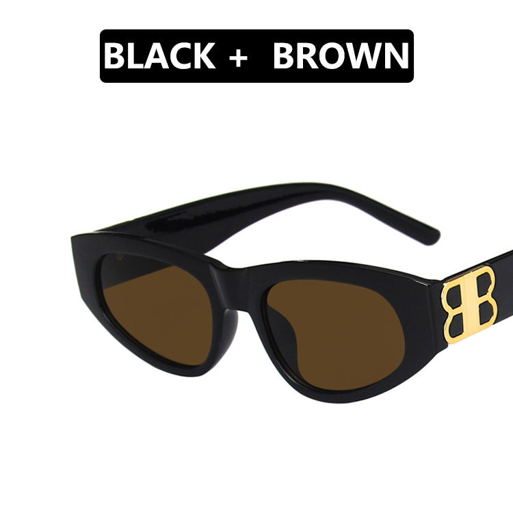 Women's fashionable cat-eye sunglasses with luxurious accents Kalsten