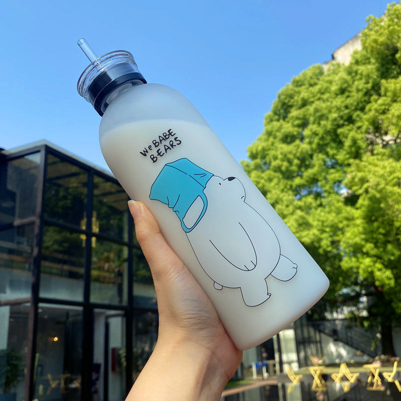 Women's creative drinking bottle with playful panda design Kalsten