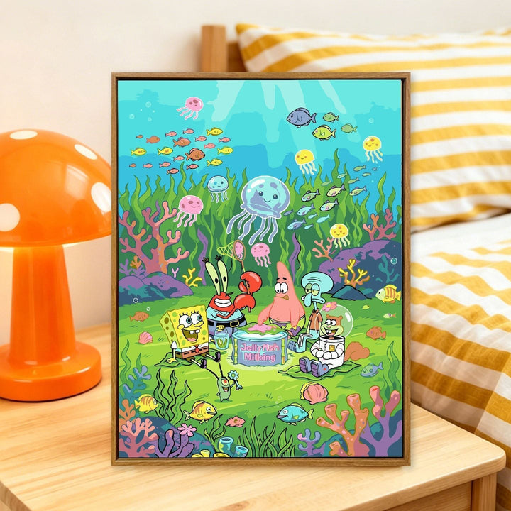 Cartoon Themed Art Print Kalsten