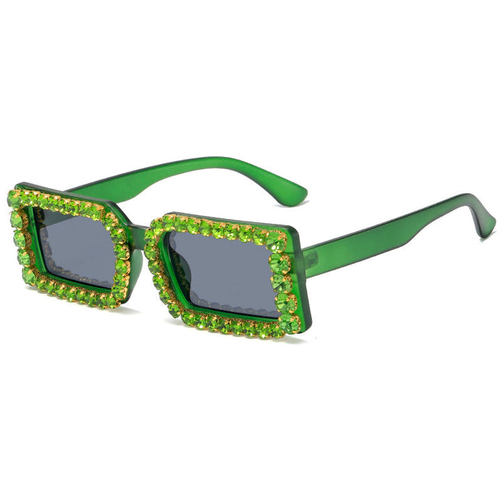 Women's fashionable sunglasses with glittering frame embellishment Kalsten