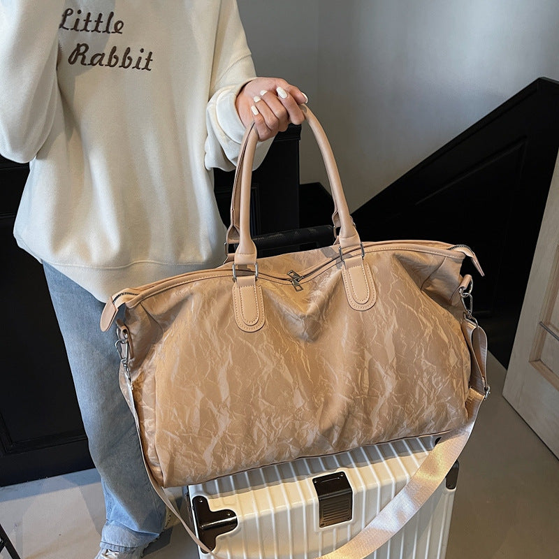 Sporty Travel Bag With Insulated And Multiple Carrying Options Kalsten