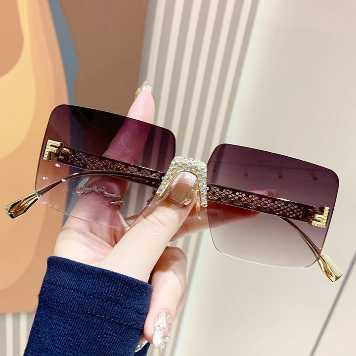 Women extravagant hexagonal sunglasses Kalsten