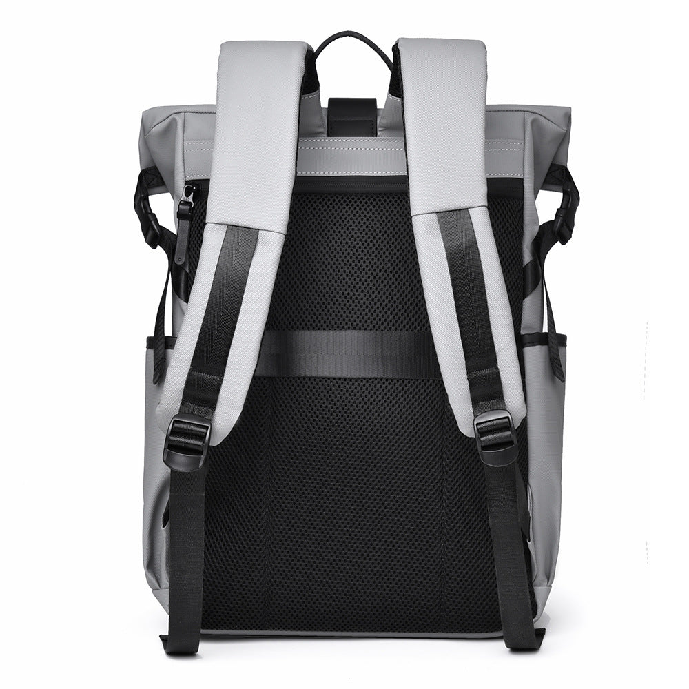 Stylish Roll-Top Travel Backpack Kalsten