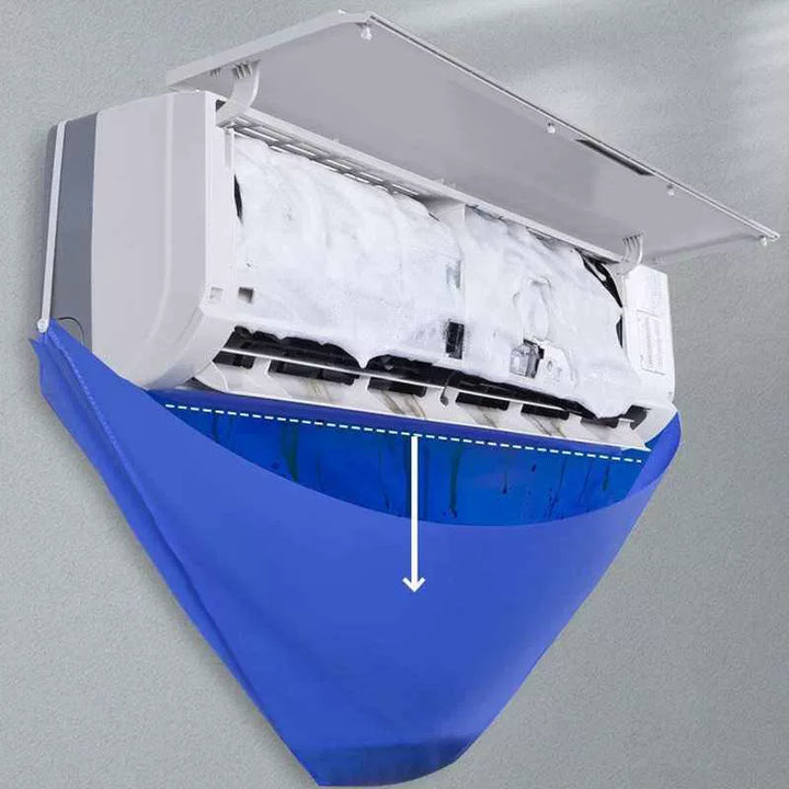 Unisex universal size wall-mounted air conditioner condensate catchment funnel waterproof reusable fabric attachment Kalsten