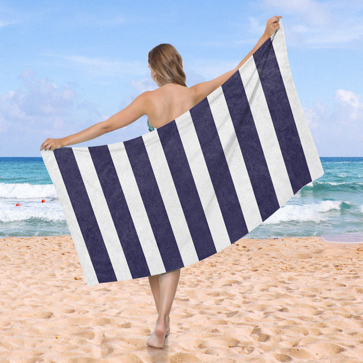 Beach towel with creative heart design Kalsten