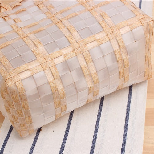 Spacious beach bag with transparent design Kalsten