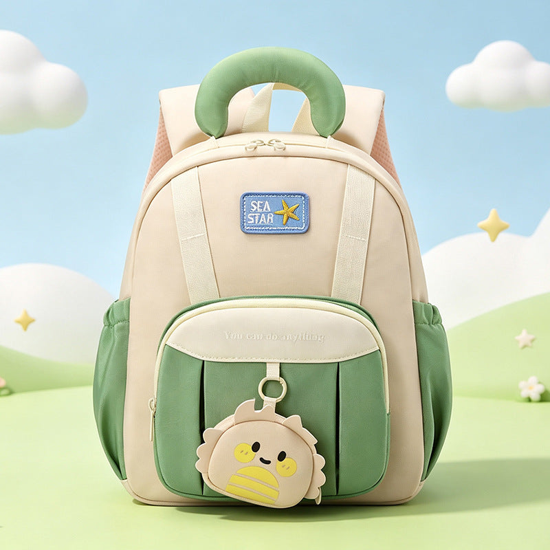 Children's Playful Character Design School Backpack