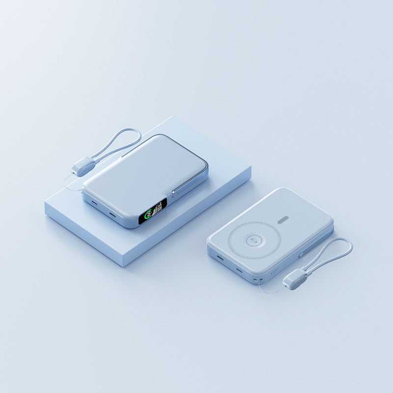 Ultrasonic lightweight power bank with integrated LED display and fast charging function Kalsten