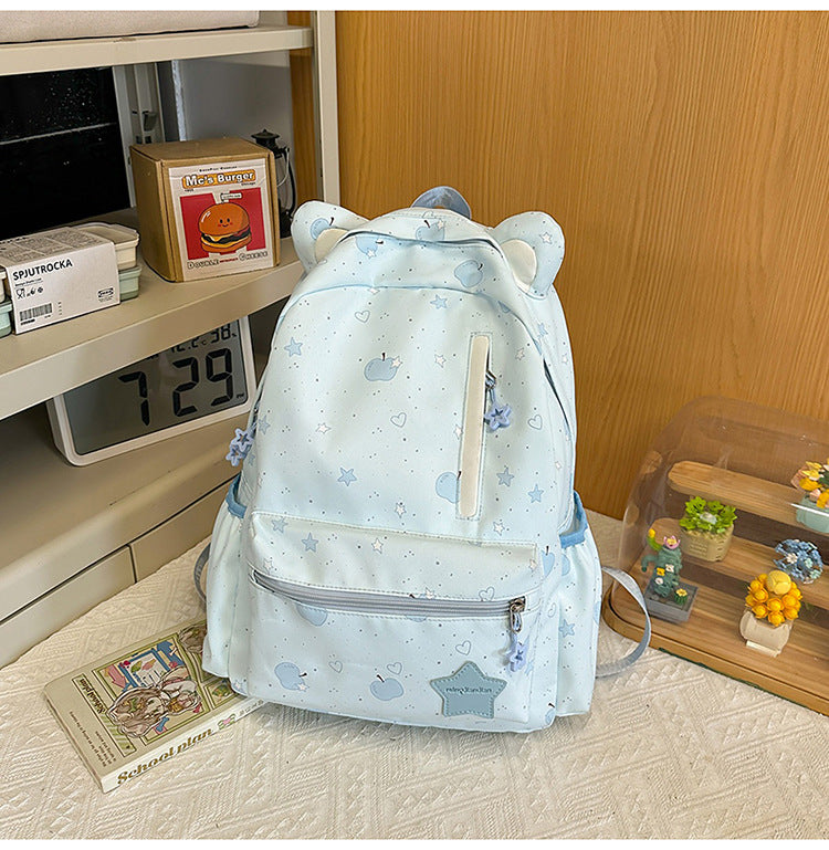 Cute Animal-Eared School Backpack