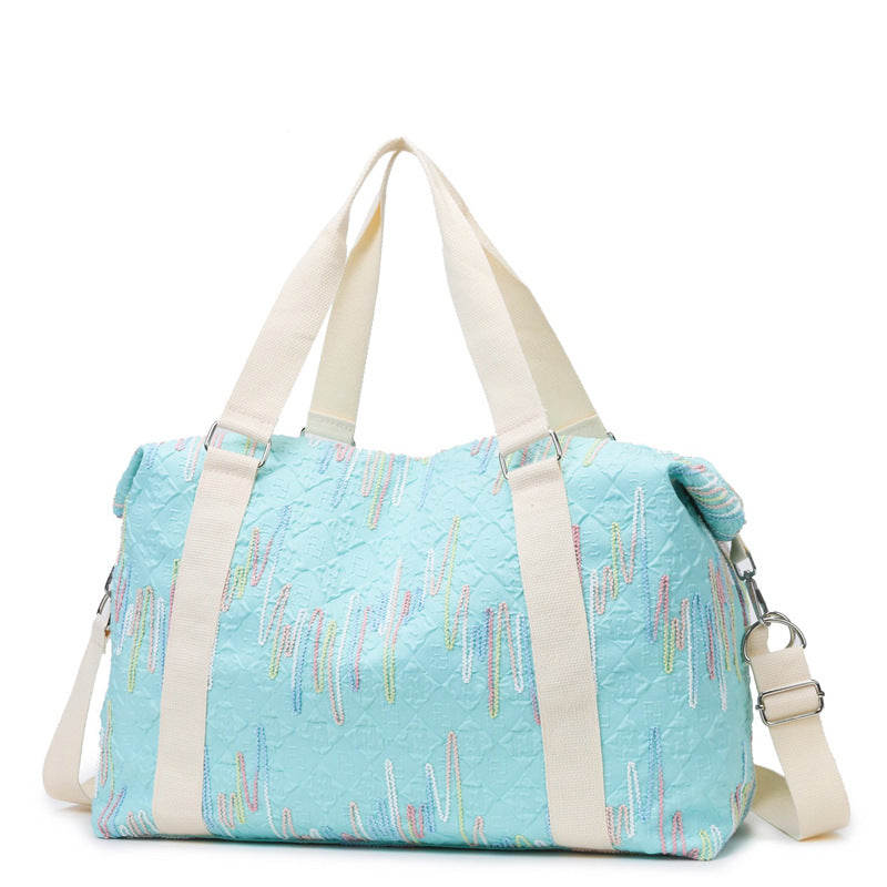 Multifunctional sports and travel bag with creative texture Kalsten